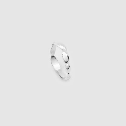 シルバーペブルウィアモンズリング / Silver Pebble Ring