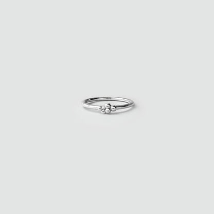 シルバーバブルウィアモンズリング / Silver Bubble Ring