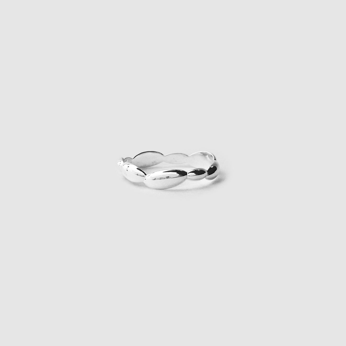 シルバーペブルウィアモンズリング / Silver Pebble Ring