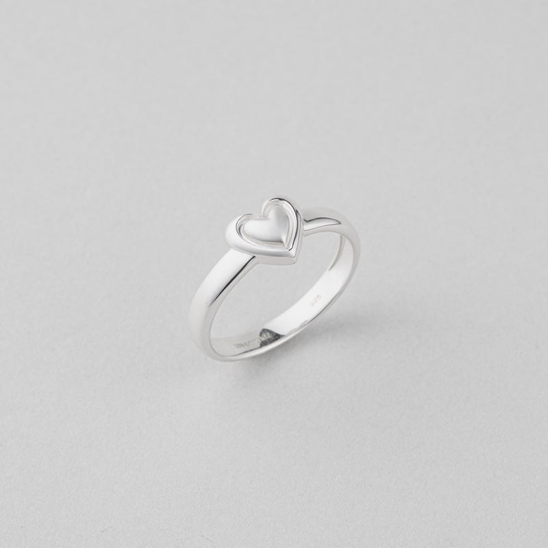 シルバー ダブル ハート リング / Silver Double Heart Ring|6040円 