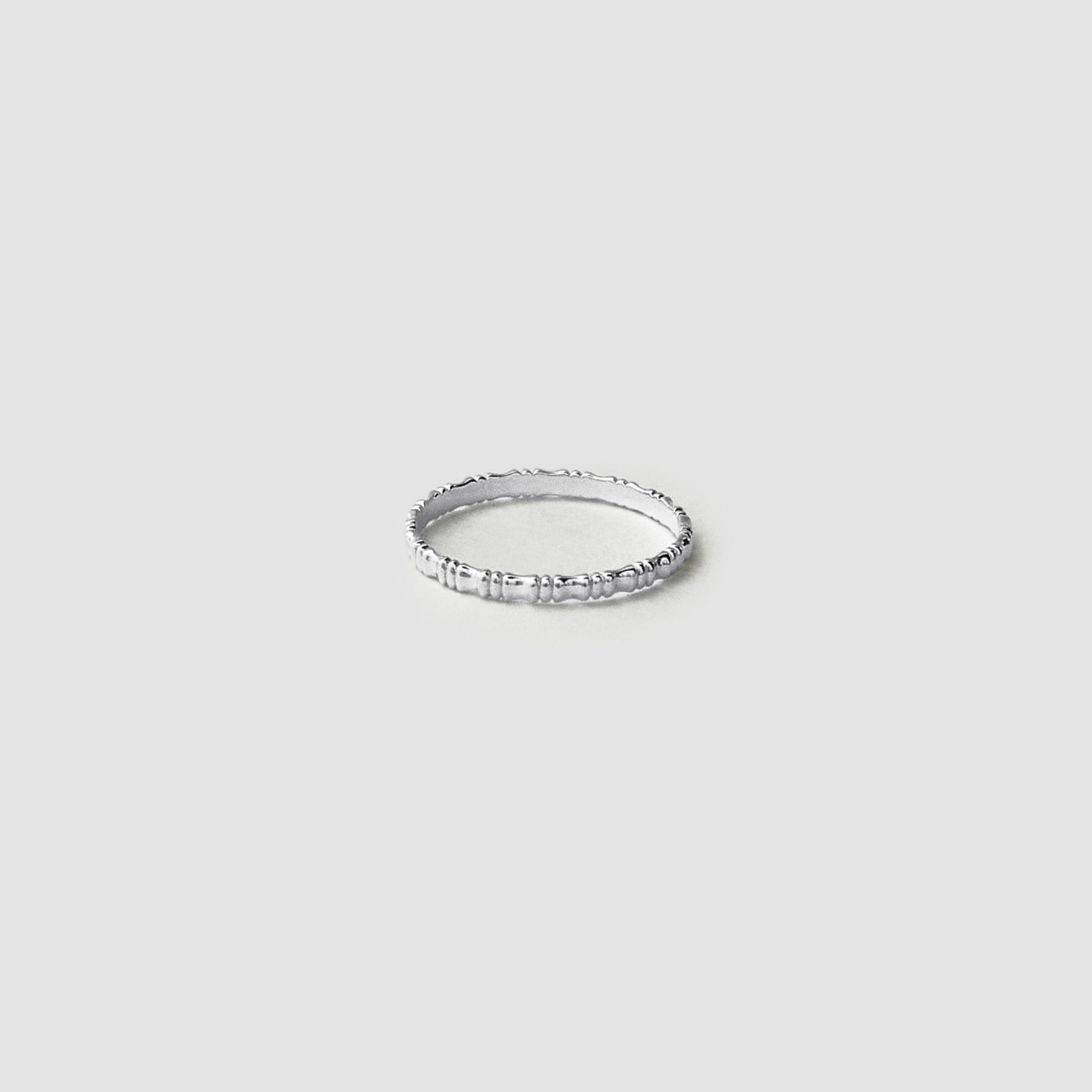 シルバーテクスチャウィアモンズリング / Silver Texture Ring