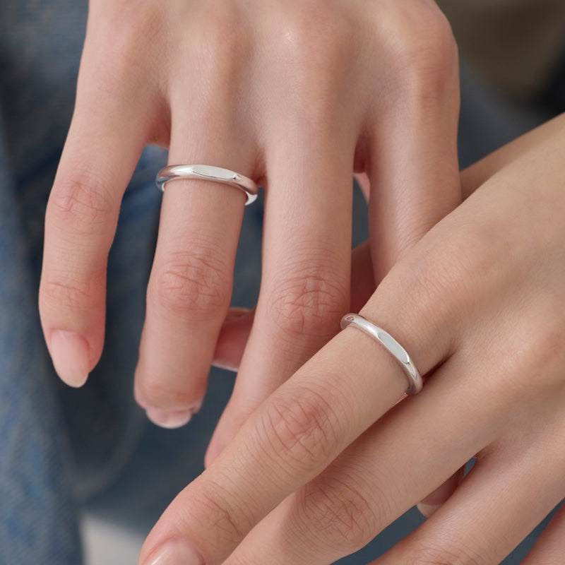 シルバー ベーシック フラット カッティング リング / Silver Basic Flat Cutting Ring