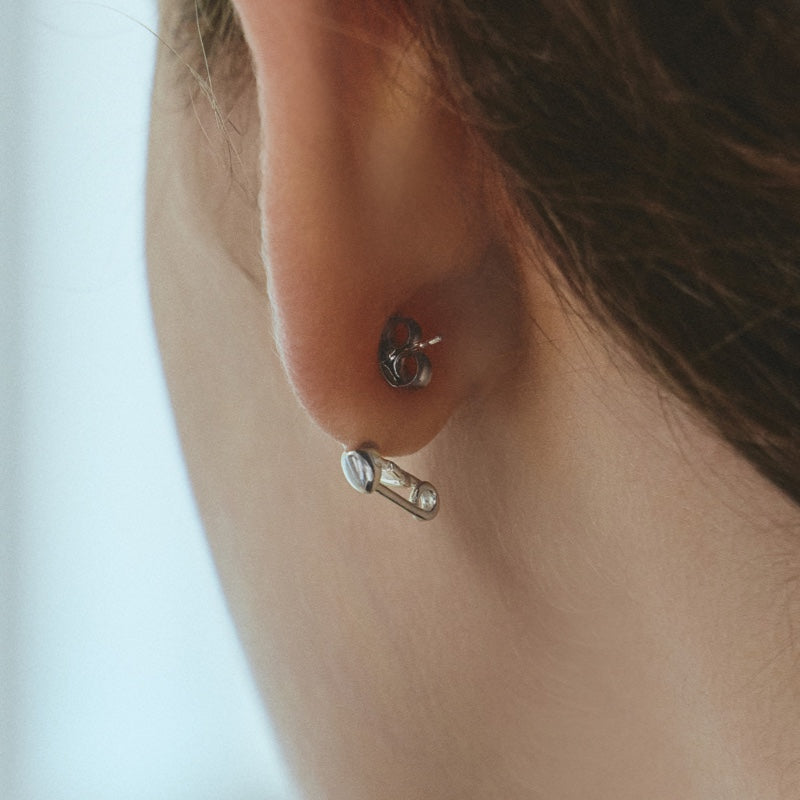 SCOUT セーフ バンド シルバー ピアス [シングル] / SCOUT SAFE BAND SILVER SINGLE EARRING