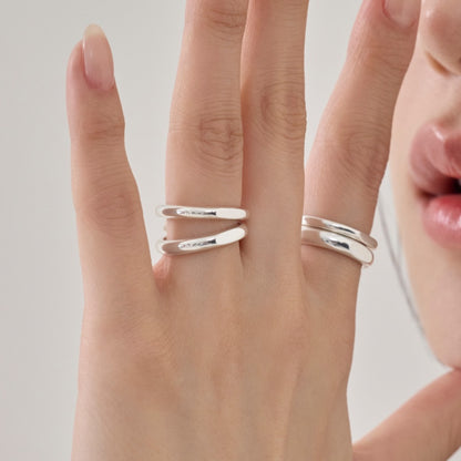 シルバー ベーシック フラット カッティング リング / Silver Basic Flat Cutting Ring