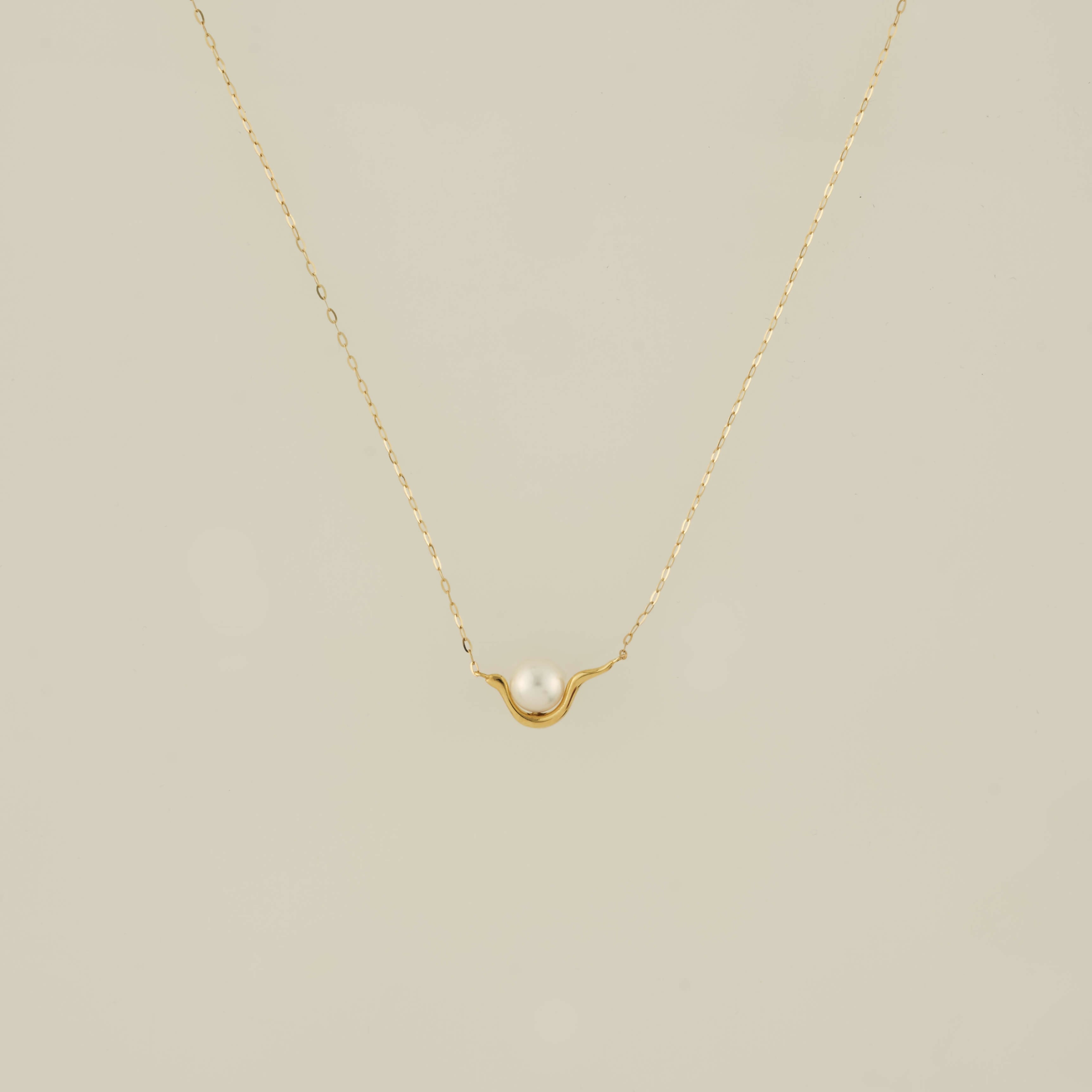 K18 ベイ パール ネックレス / 18K bay pearl necklace