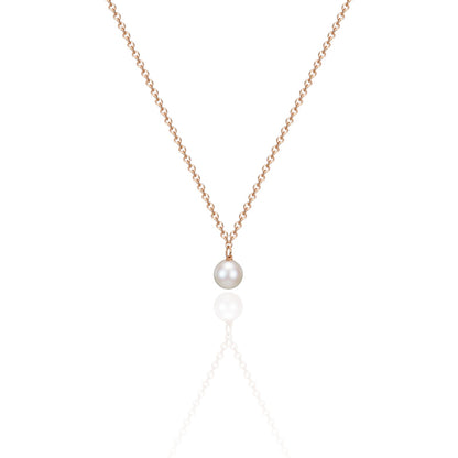 K14 アコヤ パール ダンガル ネックレス / 14K Akoya Pearl Dangled Necklace