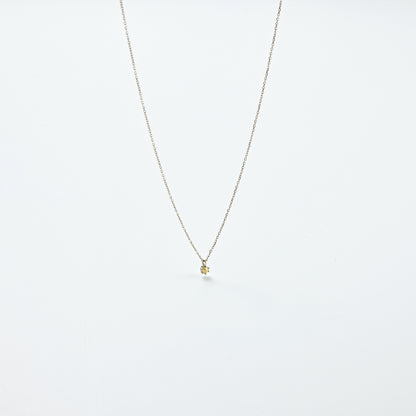 K14 スモール ラフ ダイヤ ネックレス / 14K Small Rough Dia Necklace