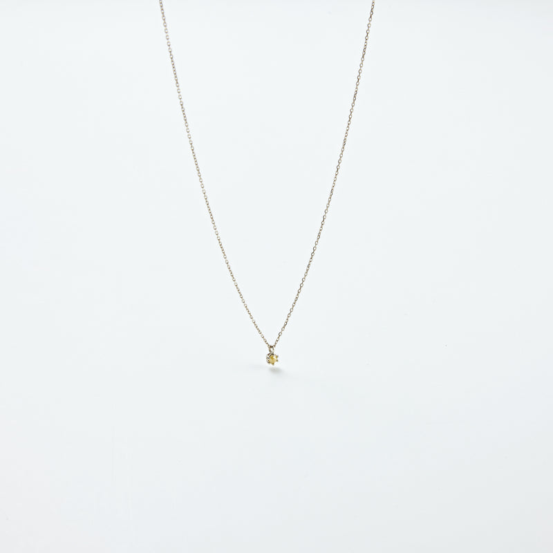K14 スモール ラフ ダイヤ ネックレス / 14K Small Rough Dia Necklace