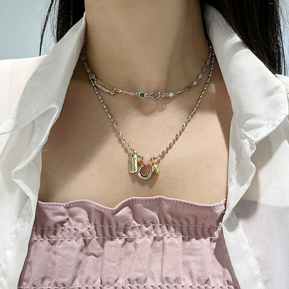 グリーン スター ネックレス / Green Star Necklace