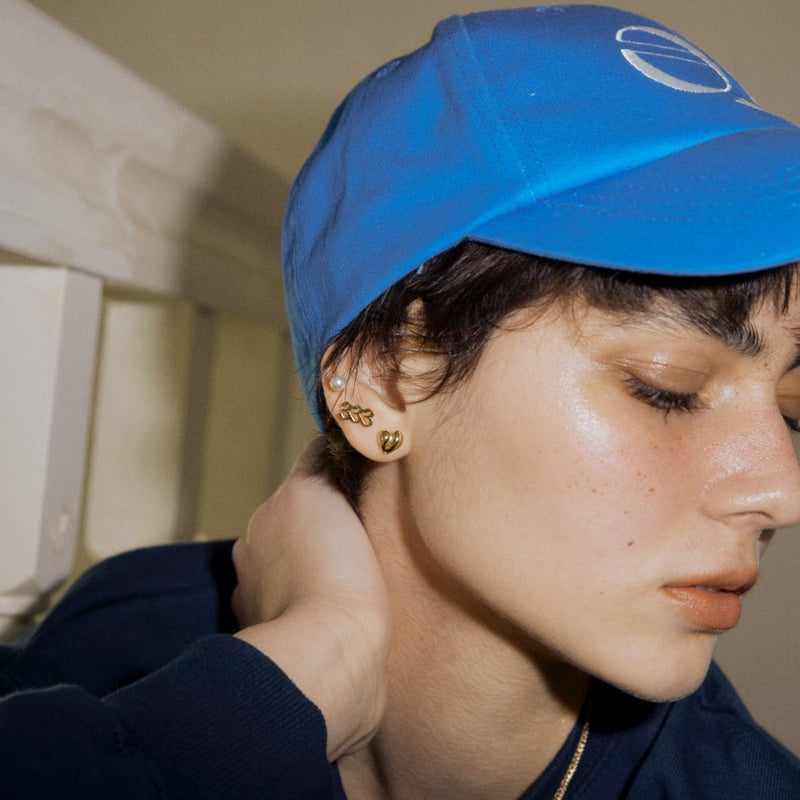 he:art シグネチャー スモール ピアス [シングル] / he:art Signature Small Single Earring