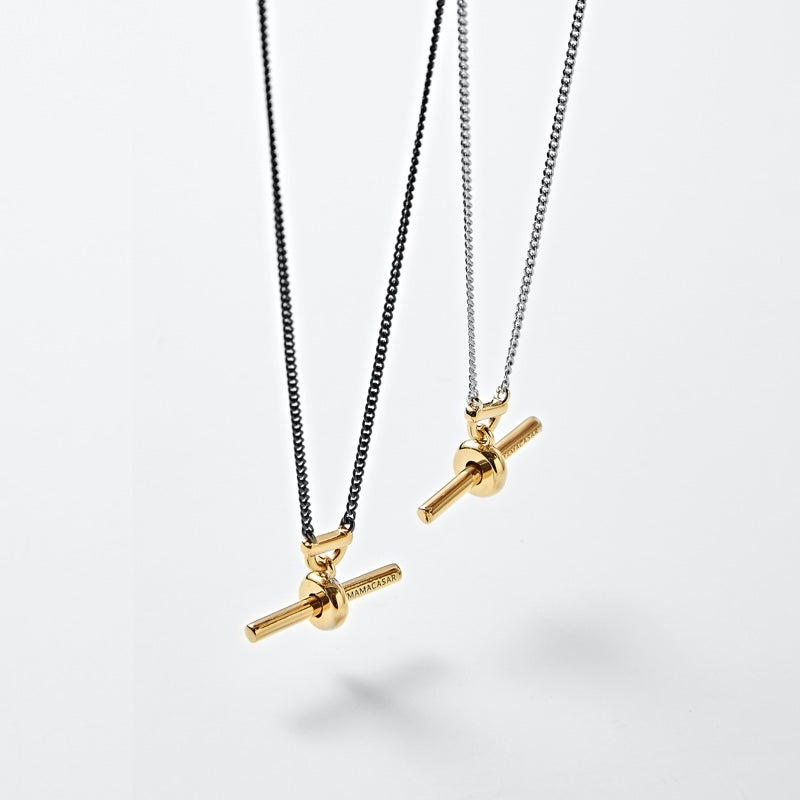 AVIROD オリジナル ローイング シルバー ネックレス：コンビ / AVIROD ORIGINAL ROWING SILVER NECKLACE - COMBI