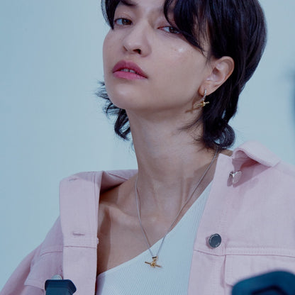 AVIROD オリジナル ローイング シルバー ネックレス：コンビ / AVIROD ORIGINAL ROWING SILVER NECKLACE - COMBI