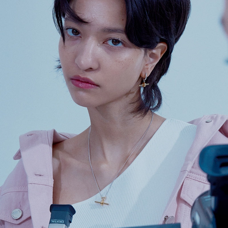 AVIROD オリジナル ローイング シルバー ネックレス：コンビ / AVIROD ORIGINAL ROWING SILVER NECKLACE - COMBI