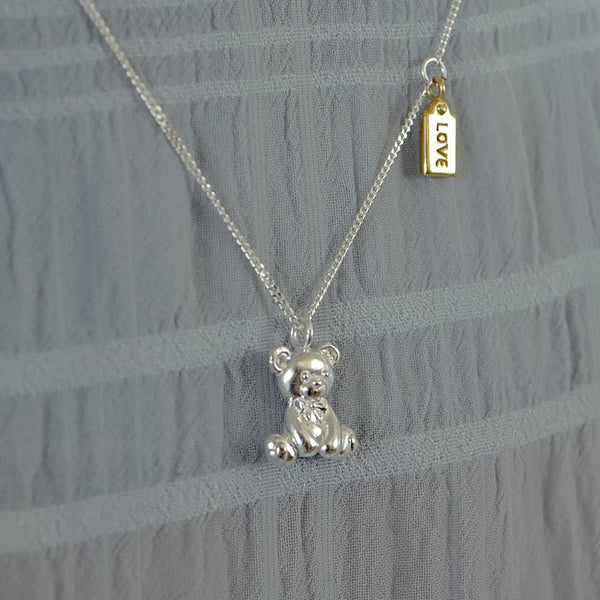 テディ ベア ネックレス / Teddy Bear Necklace アモンズ amondz