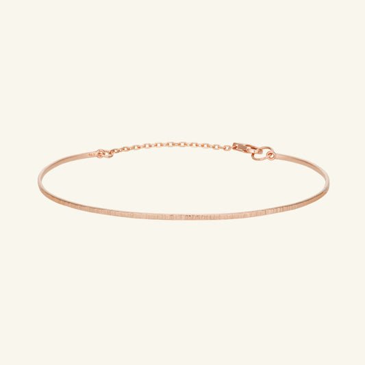 K14 ハーフ チェーン スリム ブレスレット / 14K Half Chain Slim Bracelet