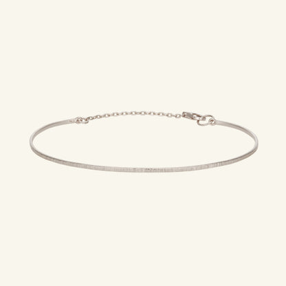 K14 ハーフ チェーン スリム ブレスレット / 14K Half Chain Slim Bracelet