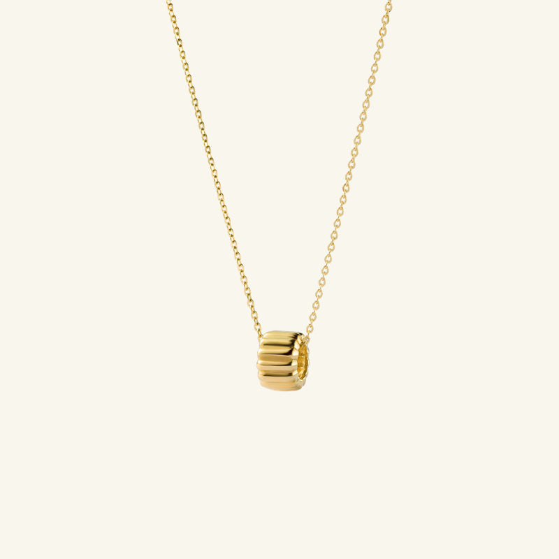 K14 テール ボリューム ネックレス：スモール / 14K Tailing Volume Necklace - Small