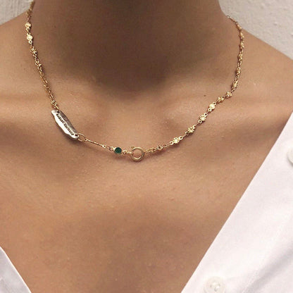 グリーン スター ネックレス / Green Star Necklace