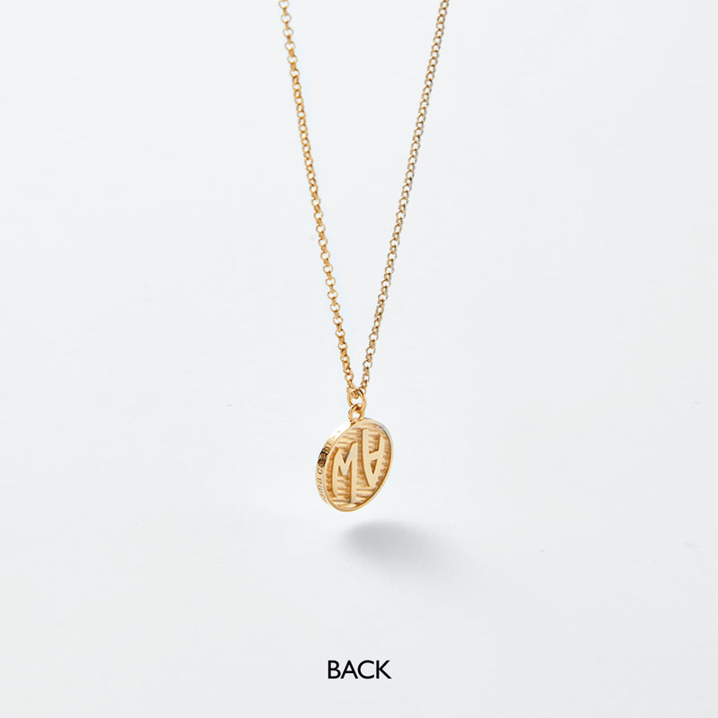 RE-CO'DE V2 ブラック ベルベット コイン ネックレス / RE-CO'DE V2 BLACK VELVET COIN NECKLACE