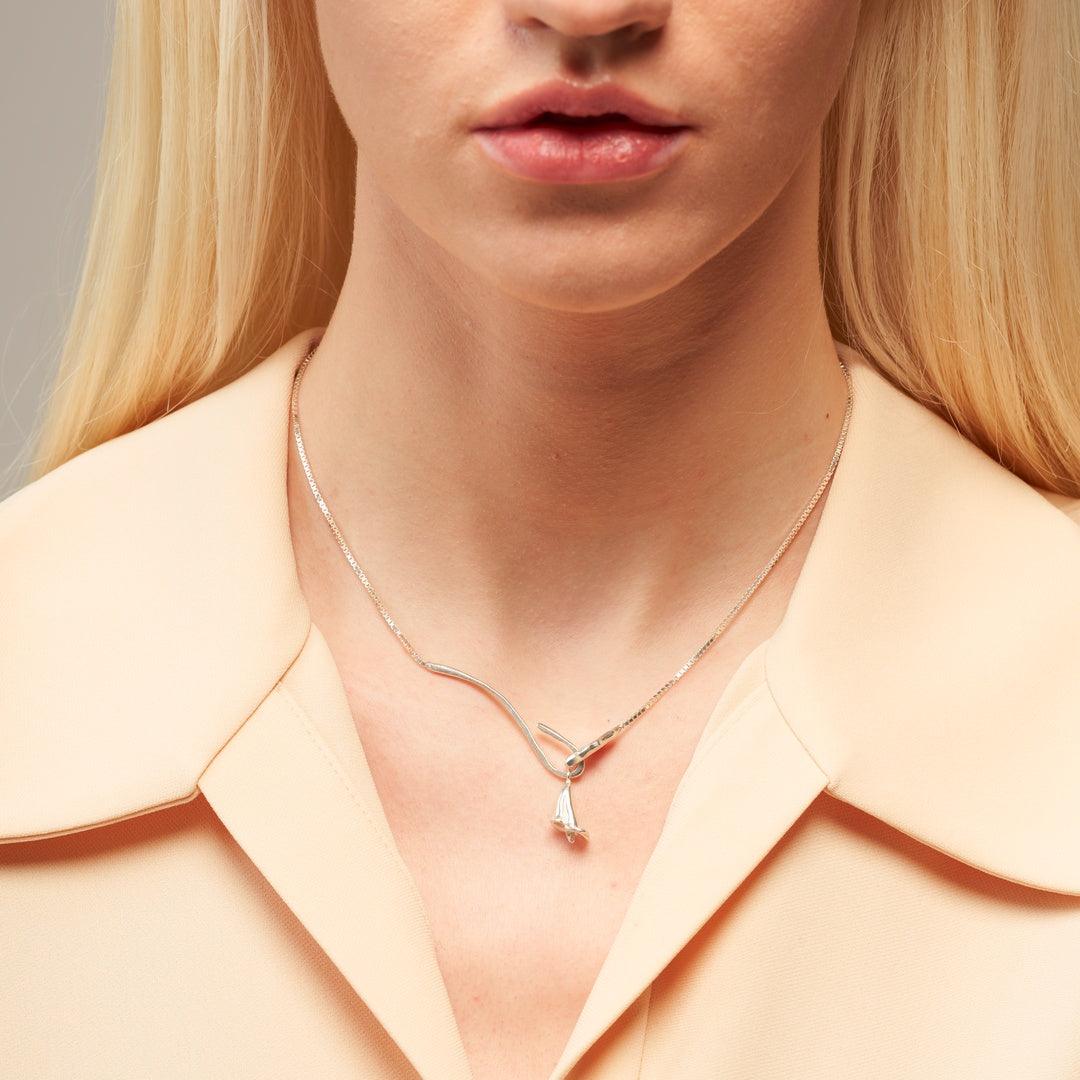 ループ カラ ネックレス / Loop Calla Necklace